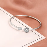 VCORM New Romantic Adjustable Crystal lovers Gold Charm Bracelet for Women Men 2019 Hot Fashion Jewelry Party Wedding Gift